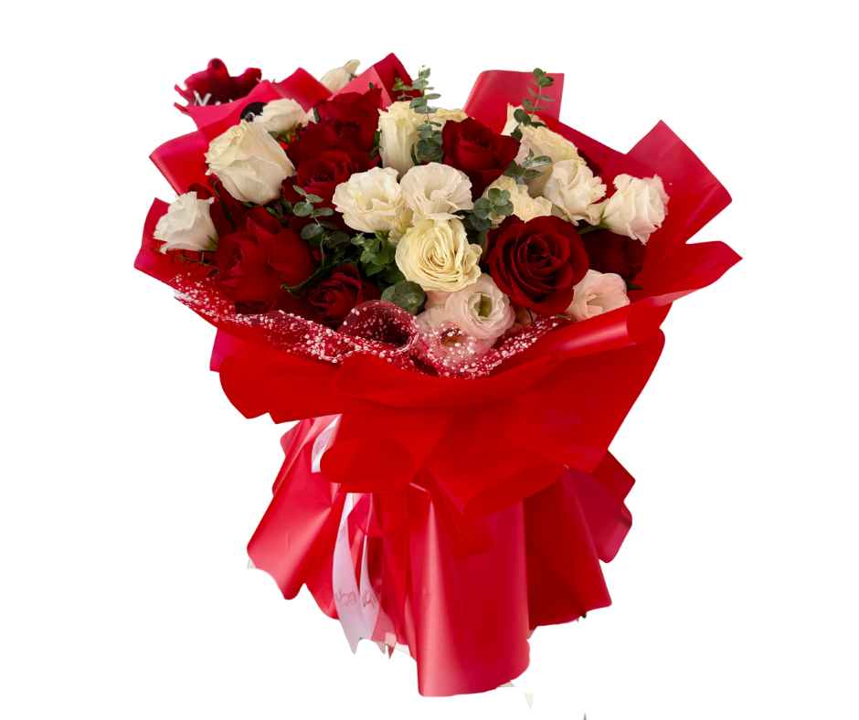 Crimson & Cream Elegance